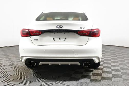 Majestic White 2023 INFINITI Q50 SENSORY