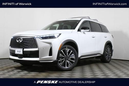 Radiant White 2026 INFINITI QX60 Luxe