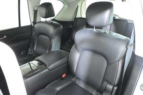 Moonstone White 2023 INFINITI QX80 Luxe