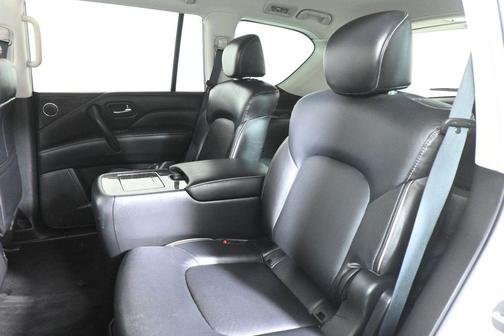 Moonstone White 2023 INFINITI QX80 Luxe