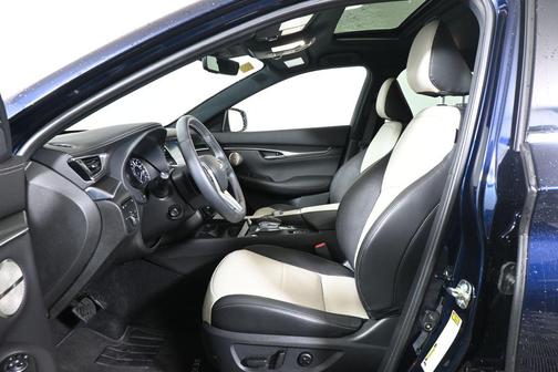 Hermosa Blue 2025 INFINITI QX55 ESSENTIAL