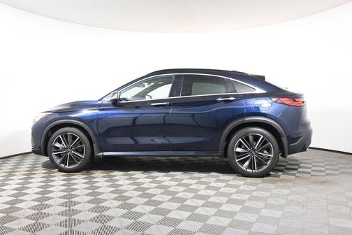 Hermosa Blue 2025 INFINITI QX55 ESSENTIAL