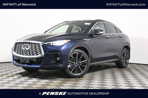 Hermosa Blue 2025 INFINITI QX55 ESSENTIAL