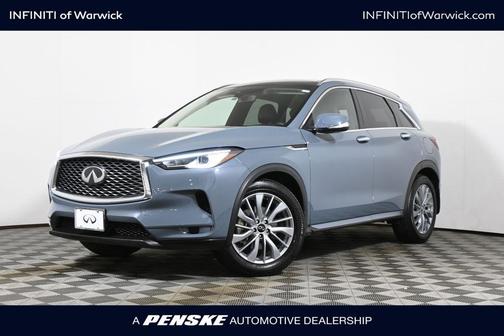 Slate Gray 2024 INFINITI QX50 Luxe