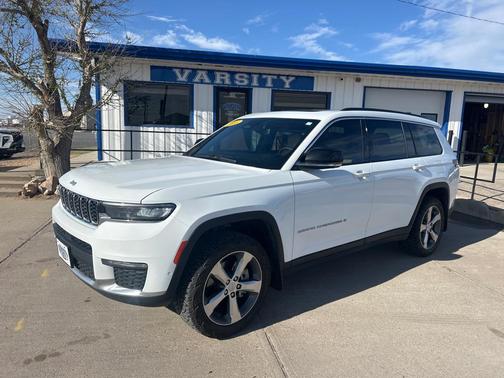 Bright White Clearcoat 2025 Jeep Grand Cherokee L Limited