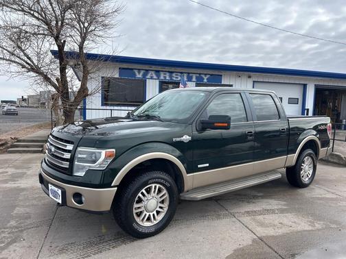 GREEN 2014 Ford F-150 KING RANCH