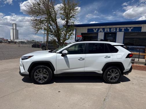 Wind Chill Pearl 2023 Toyota RAV4 Hybrid Limited
