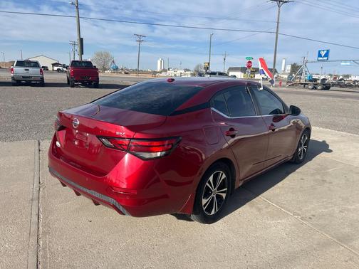 RED 2020 Nissan Sentra SV