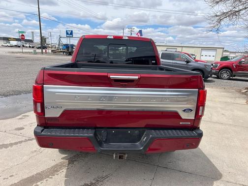 Ruby Red Metallic Tinted Clearcoat 2019 Ford F-150 Platinum