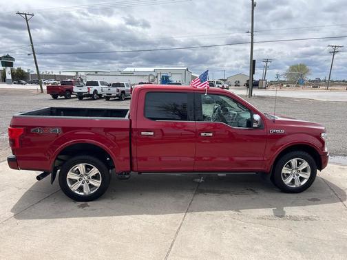 Ruby Red Metallic Tinted Clearcoat 2019 Ford F-150 Platinum
