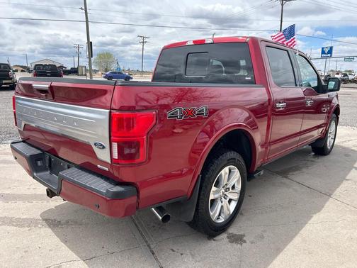 Ruby Red Metallic Tinted Clearcoat 2019 Ford F-150 Platinum
