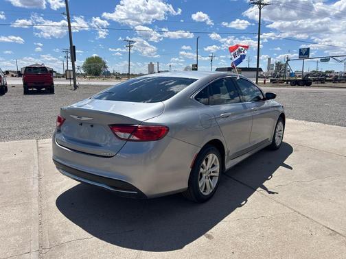 Billet Silver Metallic Clearcoat 2015 Chrysler 200 Limited