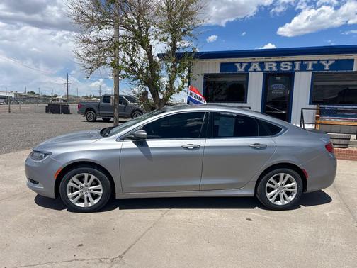Billet Silver Metallic Clearcoat 2015 Chrysler 200 Limited