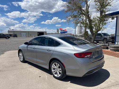 Billet Silver Metallic Clearcoat 2015 Chrysler 200 Limited