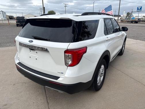Star White Metallic Tri-Coat 2020 Ford Explorer XLT
