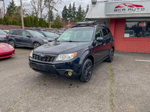Black 2012 Subaru Forester 2.5X Premium