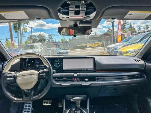 Gray 2025 Kia K4 GT-Line Turbo