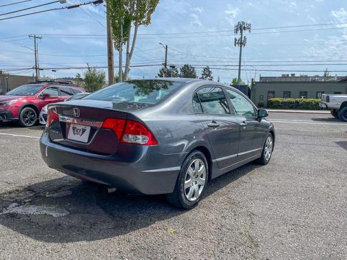 Gray 2010 Honda Civic LX