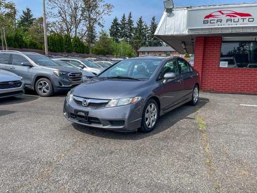 Gray 2010 Honda Civic LX