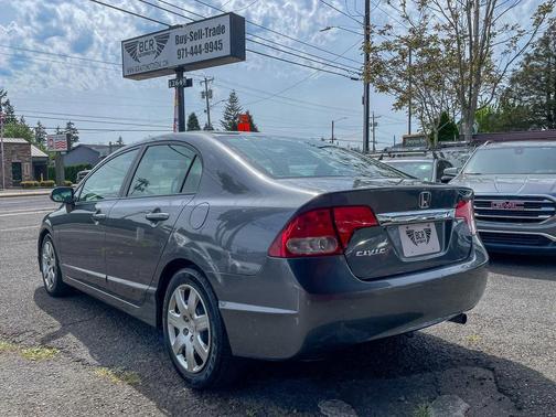 Gray 2010 Honda Civic LX