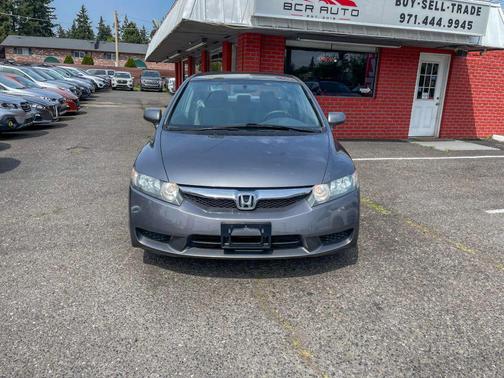 Gray 2010 Honda Civic LX