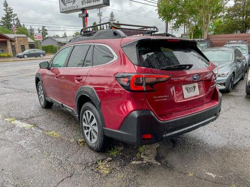 Red 2025 Subaru Outback Premium