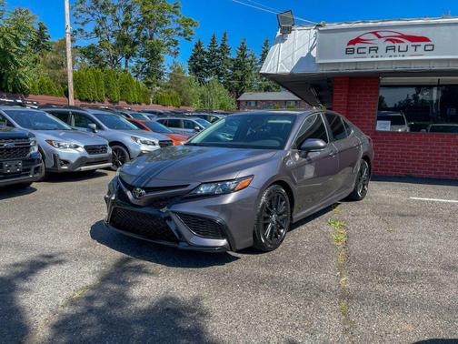 Gray 2022 Toyota Camry SE
