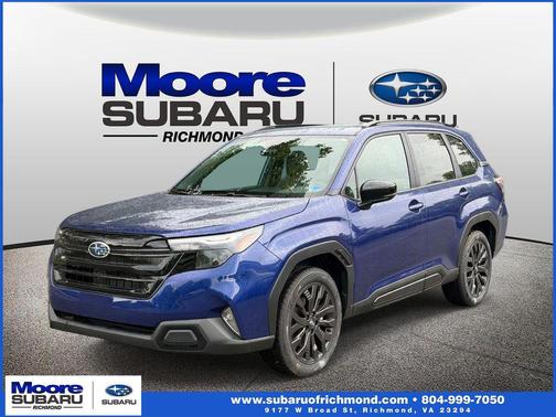 Sapphire Blue Pearl 2026 Subaru Forester Sport