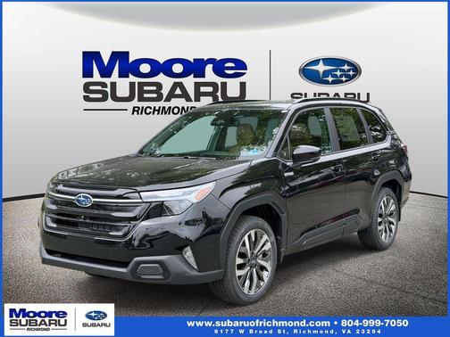Crystal Black Silica 2026 Subaru Forester Hybrid Touring