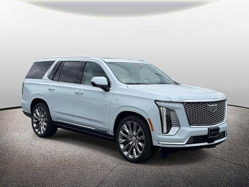 Vibrant White Tricoat 2026 Cadillac Escalade Sport Platinum