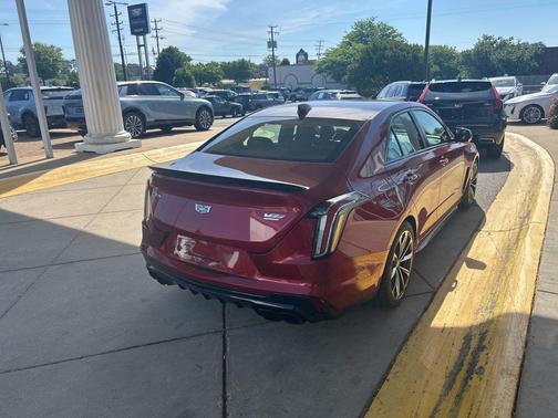 Radiant Red Tintcoat 2023 Cadillac CT4-V V-Series Blackwing