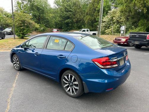 Dyno Blue Pearl 2015 Honda Civic EX-L