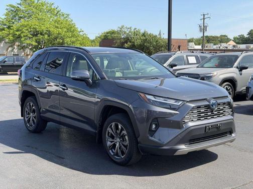 Magnetic Gray Metallic 2023 Toyota RAV4 Hybrid Limited
