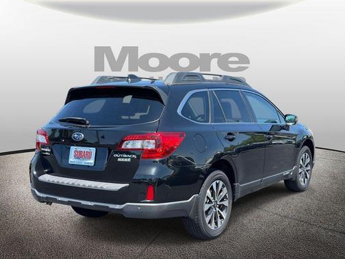 Crystal Black Silica 2017 Subaru Outback 2.5i Limited