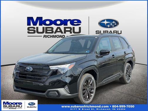 Crystal Black Silica 2026 Subaru Forester Sport