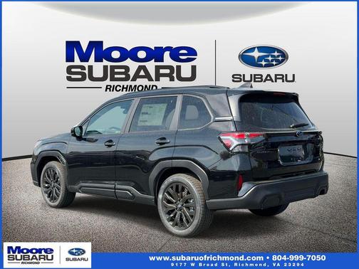 Crystal Black Silica 2026 Subaru Forester Sport