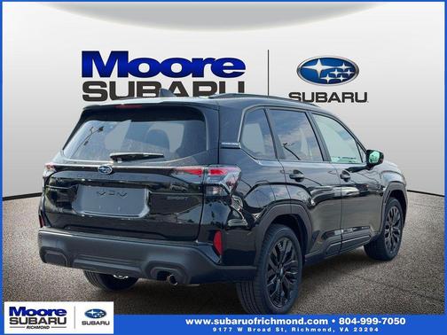 Crystal Black Silica 2026 Subaru Forester Sport