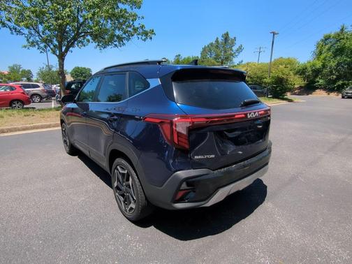 Dark Ocean Blue 2024 Kia Seltos SX Turbo