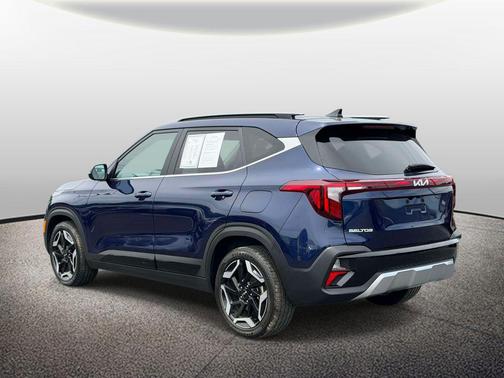 Dark Ocean Blue 2024 Kia Seltos SX Turbo