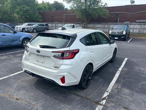 Crystal White Pearl 2024 Subaru Impreza RS