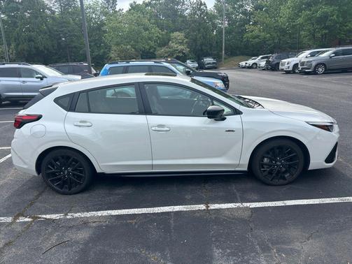 Crystal White Pearl 2024 Subaru Impreza RS