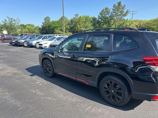 Crystal Black Silica 2022 Subaru Forester Sport