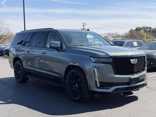 Dark Emerald Metallic 2024 Cadillac Escalade ESV Sport Platinum