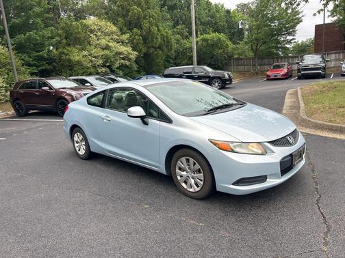 Blue 2012 Honda Civic LX