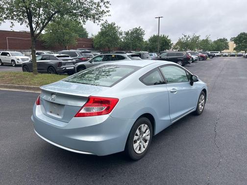 Blue 2012 Honda Civic LX
