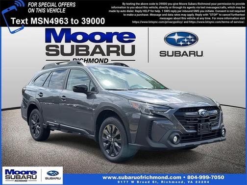 2025 Subaru Outback Onyx Edition