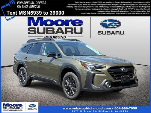 2025 Subaru Outback Onyx Edition
