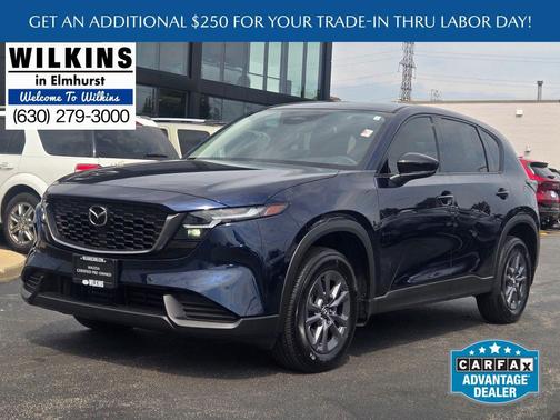 Navy Blue Mica 2026 Mazda CX-5 2.5 S Select Package