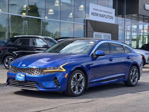 Sapphire Blue 2021 Kia K5 EX
