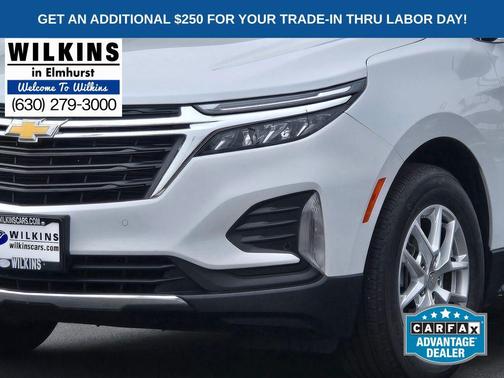 Summit White 2024 Chevrolet Equinox 1LT